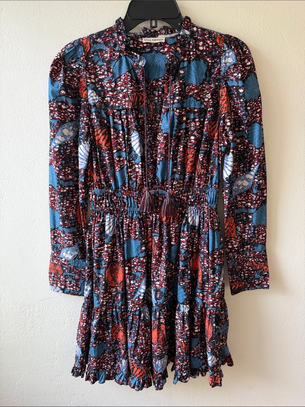 Ulla Johnson Floral-Print Long Sleeve Dress